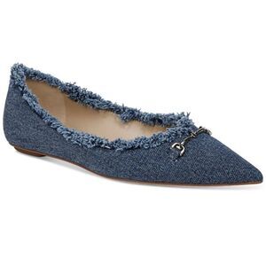 Sam Edelman Nori Flats- Bluestone Fabric Fray
